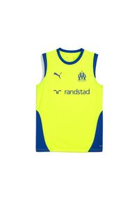 Puma - Koszulka treningowa OM 2025/26. Kolor: żółty. Sport: piłka nożna #1