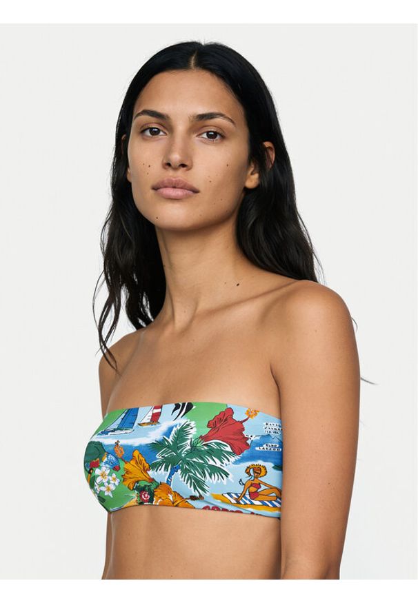 Seafolly Góra od bikini Viva Vacation 31448-302 Kolorowy. Materiał: syntetyk. Wzór: kolorowy