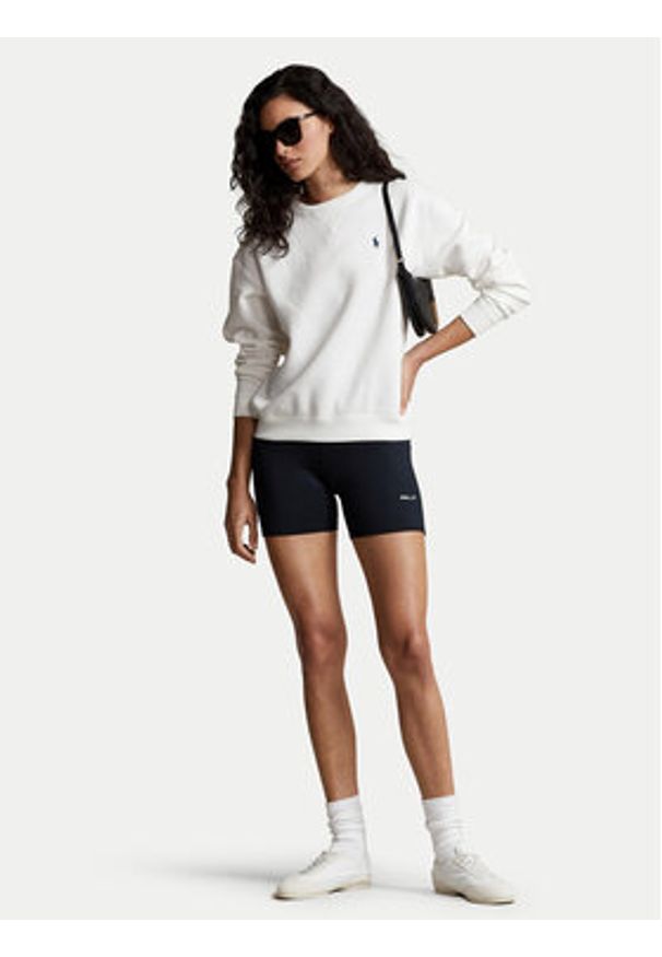 Polo Ralph Lauren Bluza 211943006001 Biały Relaxed Fit. Typ kołnierza: polo. Kolor: biały. Materiał: bawełna