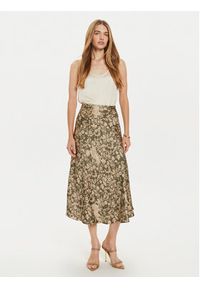 Pepe Jeans Spódnica midi Piety PL901162 Zielony Regular Fit. Kolor: zielony. Materiał: syntetyk #5