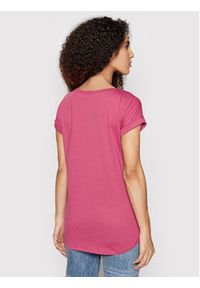Vila T-Shirt Dreamers 14025668 Różowy Regular Fit. Kolor: różowy. Materiał: syntetyk #5