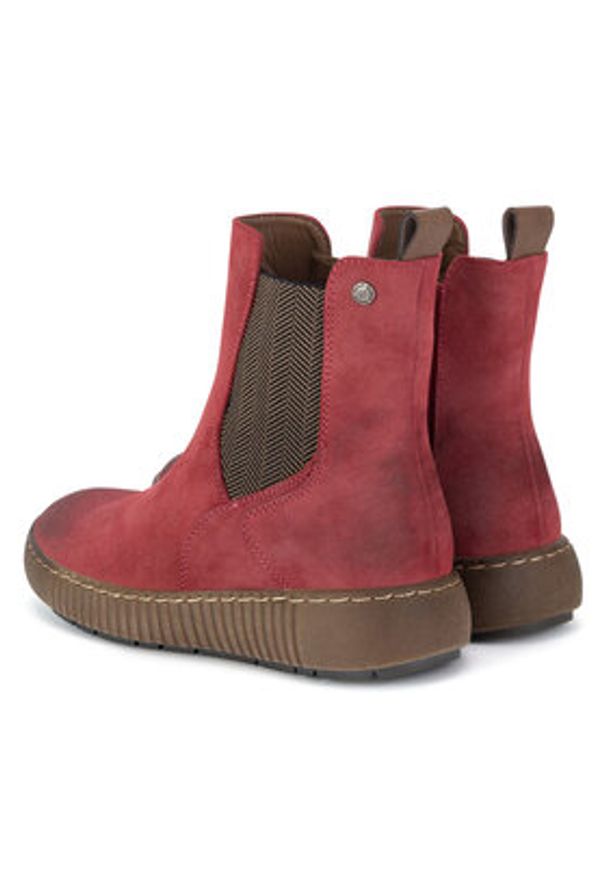 Go Soft Botki WS5586-07 Czerwony. Kolor: czerwony. Materiał: skóra
