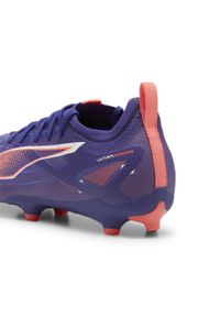 Puma - Młodzieżowe buty piłkarskie ULTRA 5 PRO FG/AG PUMA. Kolor: niebieski, wielokolorowy, różowy, biały. Sport: piłka nożna