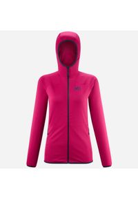 Bluza turystyczna polarowa damska Millet Lokka Hoodie Iii W. Kolor: różowy. Materiał: polar. Sport: turystyka piesza