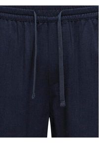 Only & Sons Szorty materiałowe Tel 22030250 Granatowy Regular Fit. Kolor: niebieski. Materiał: wiskoza #4