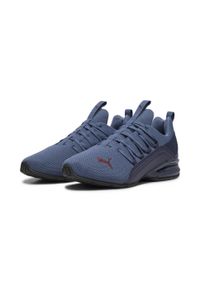 Puma - Buty do biegania męskie PUMA Axelion Refresh. Zapięcie: sznurówki. Kolor: niebieski. Szerokość cholewki: normalna