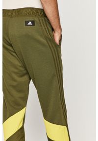 adidas Performance - Spodnie. Kolor: zielony #2