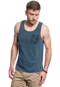 Mustang - TANK TOP MĘSKI MUSTANG T SHIRT Axel AOP CP+overdye 1009538 4085 #3