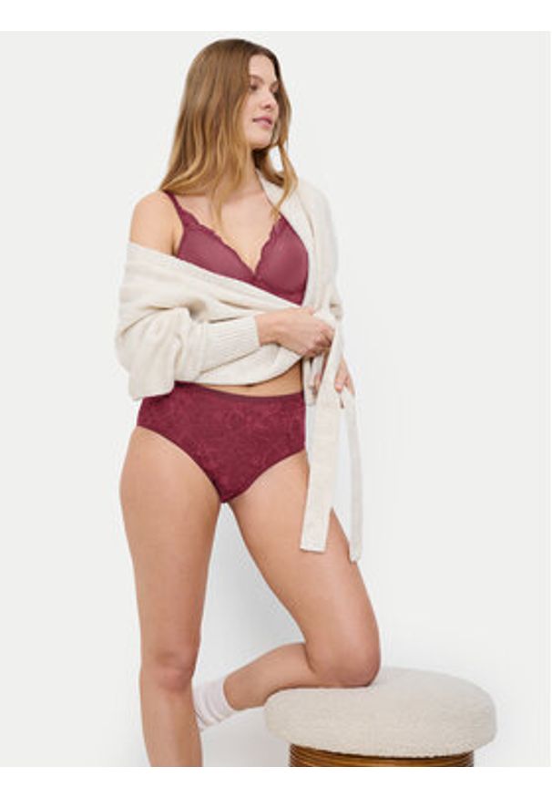 Triumph Figi klasyczne z wysokim stanem Amourette Charm 10216997 Różowy. Stan: podwyższony. Kolor: różowy. Materiał: syntetyk