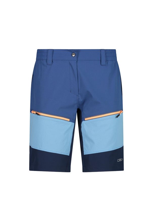 Szorty damskie CMP. Kolor: niebieski. Sport: turystyka piesza