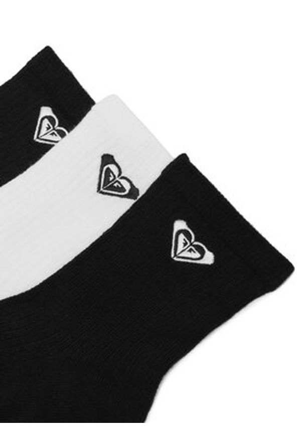 Roxy Skarpety długie CEO_AS_ROXY_15_Z_AW25 (3-PACK) Czarny. Kolor: czarny. Materiał: poliamid, nylon