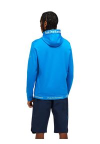 Bluza Peak Performance męska Rider Tech Zip Hood niebieska - M. Kolor: niebieski