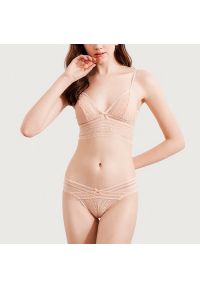 Intica - Koronkowy komplet bielizny z regulowanymi ramiączkami Nadya. Kolor: biały. Materiał: koronka. Wzór: koronka #3