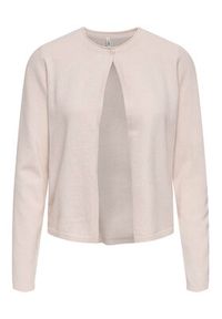 only - ONLY Kardigan Loyal 15371151 Beżowy Regular Fit. Kolor: beżowy. Materiał: syntetyk #6
