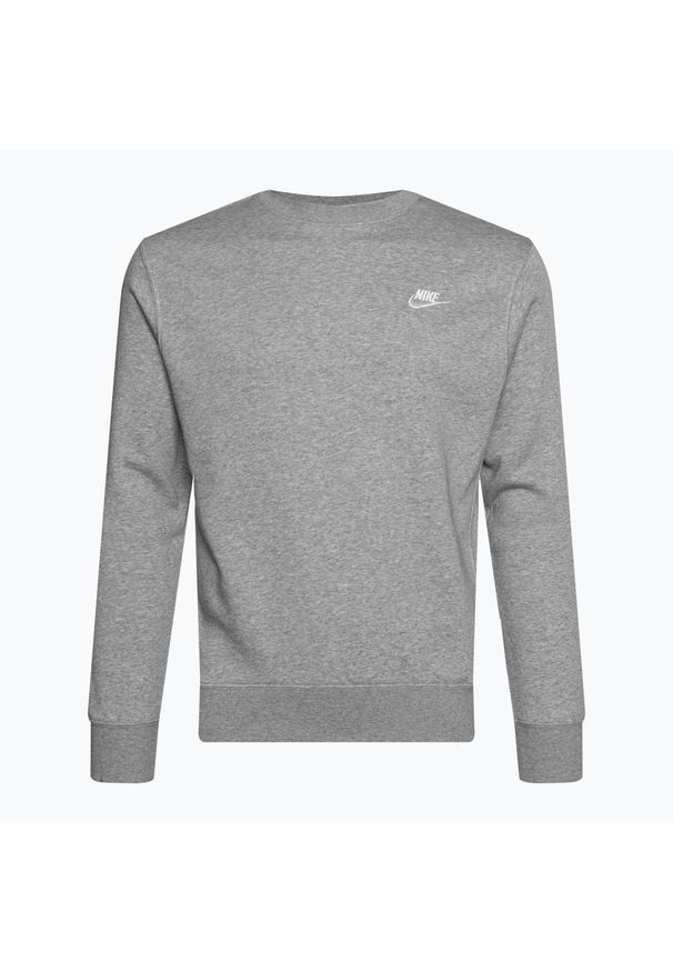 Bluza męska Nike Sportswear Club Fleece Crew. Kolor: szary