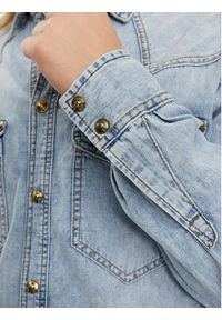 Versace Jeans Couture Koszula jeansowa 76GAL250 Niebieski Regular Fit. Kolor: niebieski. Materiał: bawełna #5