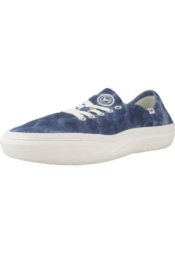 Tenisówki Vans Model Circle Vee Kolor Niebieski. Kolor: niebieski. Materiał: tkanina