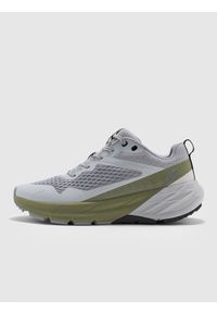 4f - 4F Niskie sneakersy SPEED HIKER męskie - khaki 44. Okazja: na spacer, na co dzień. Kolor: oliwkowy, brązowy, wielokolorowy. Materiał: materiał, guma. Szerokość cholewki: normalna. Sport: turystyka piesza