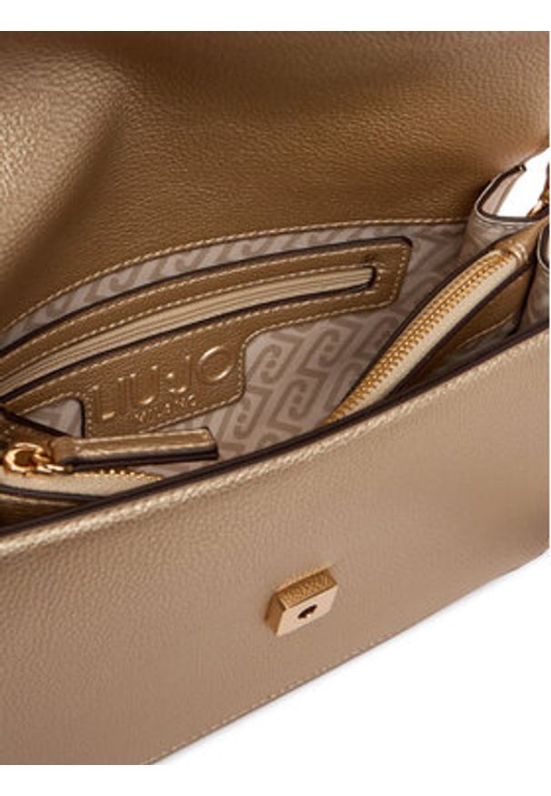 Liu Jo Torebka AA6210 E1012 Złoty. Kolor: złoty. Materiał: skórzane