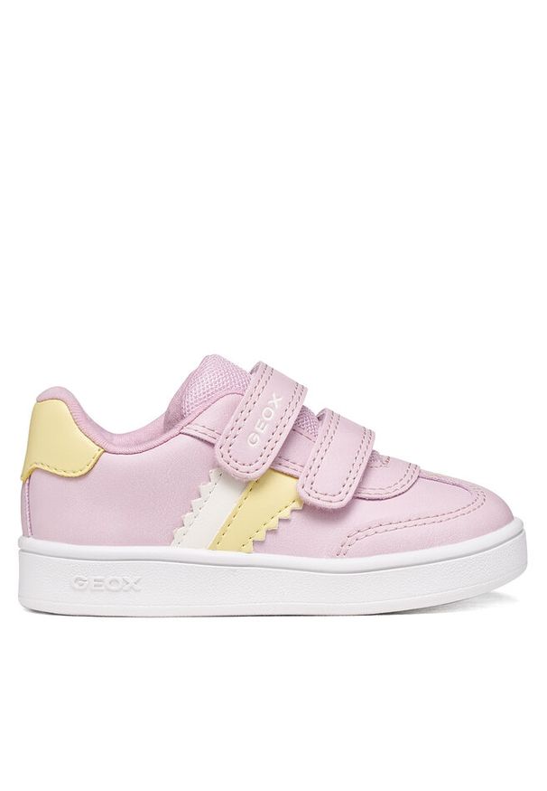 Sneakersy Geox. Kolor: różowy