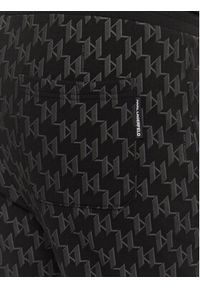 Karl Lagerfeld - KARL LAGERFELD Spodnie dresowe 705096 551951 Czarny Regular Fit. Kolor: czarny. Materiał: bawełna #5