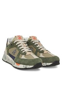 Premiata Sneakersy Mase Var 7295 Khaki. Kolor: brązowy. Materiał: materiał #5