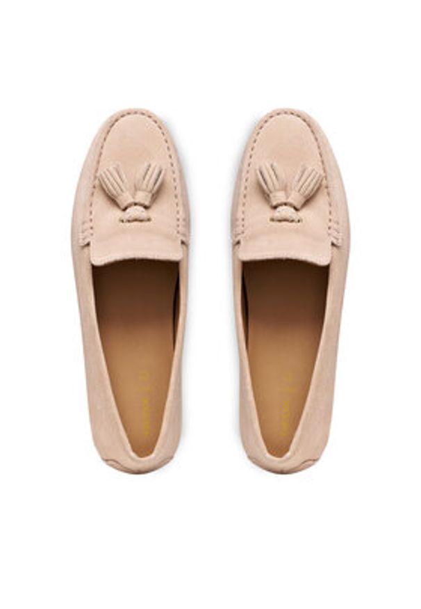 Geox Mokasyny D Kalistena D651JE 00022 C8011 Różowy. Kolor: różowy. Materiał: skóra, zamsz