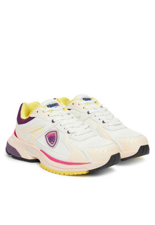 Blauer Sneakersy S5MOON01/MES Biały. Kolor: biały. Materiał: materiał