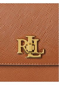 Lauren Ralph Lauren - LAUREN RALPH LAUREN Torebka 431974272001 Brązowy. Kolor: brązowy. Materiał: skórzane #7