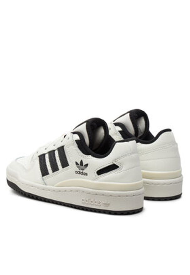 Adidas - adidas Sneakersy Forum Low Cl J IH7918 Biały. Kolor: biały. Materiał: skóra
