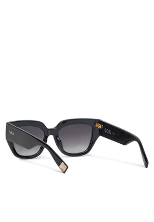 Furla Okulary przeciwsłoneczne WD00120 JT0000 O6000 Czarny. Kolor: czarny