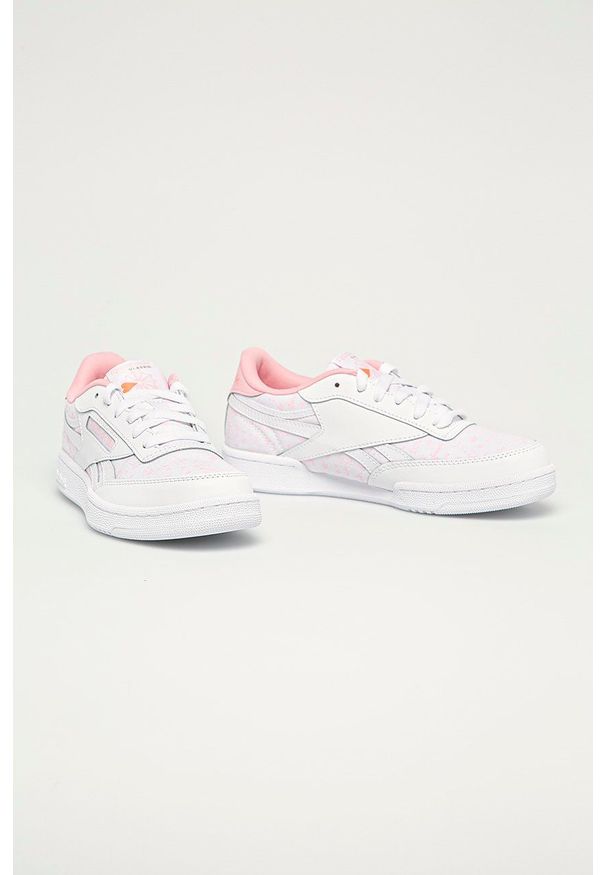 Reebok Classic - Buty dziecięce Club C Revenge. Zapięcie: sznurówki. Kolor: biały. Materiał: guma. Model: Reebok Classic, Reebok Club