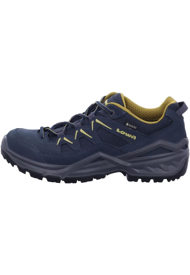 Buty trekkingowe męskie Lowa Sirkos Evo Gtx. Zapięcie: sznurówki. Kolor: niebieski. Materiał: materiał. Szerokość cholewki: normalna
