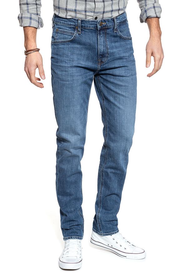 Lee - MĘSKIE SPODNIE JEANSOWE LEE AUSTIN REGULAR TAPERED L733KNEQ