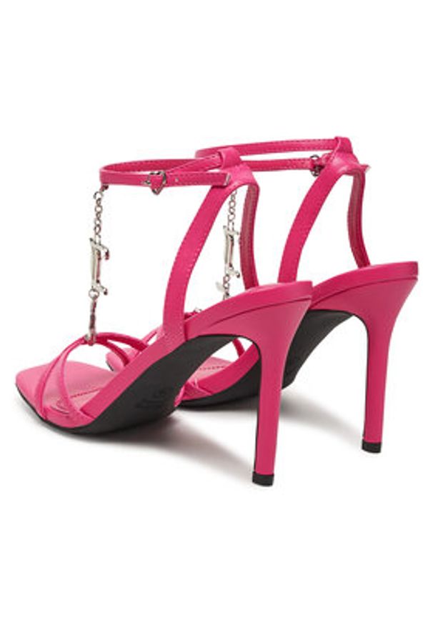Juicy Couture Sandały HY1500-2 Różowy. Kolor: różowy. Materiał: materiał, syntetyk