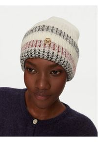 TOMMY HILFIGER - Tommy Hilfiger Czapka Th Varsity Ski AW0AW16636 Écru. Kolor: kremowy. Materiał: materiał #3