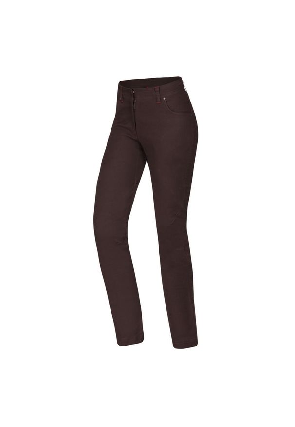 OCUN - Spodnie damskie Ocun Kaira brown. Kolor: brązowy. Sport: wspinaczka