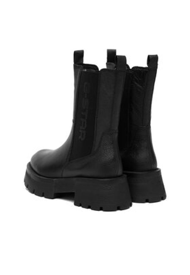 G-Star RAW - G-Star Raw Sztyblety CEO-WI16-525-03 Czarny. Kolor: czarny. Materiał: skóra