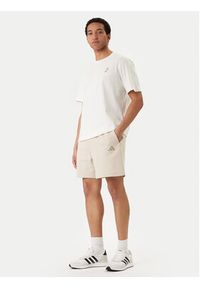 Adidas - adidas Szorty sportowe Future Icons Small Logo KD7659 Beżowy Regular Fit. Kolor: beżowy. Materiał: bawełna. Styl: sportowy #4