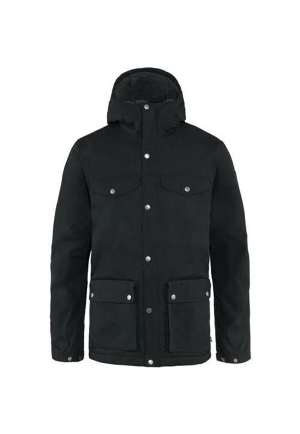 Fjällräven - Kurtka uniwersalna męska Fjallraven Greenland. Typ kołnierza: kaptur. Kolor: szary, wielokolorowy. Sport: turystyka piesza