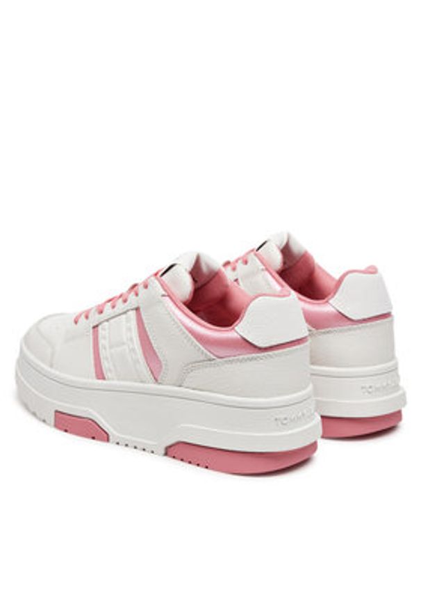 Tommy Jeans Sneakersy EN0EN02702 Biały. Kolor: biały. Materiał: skóra