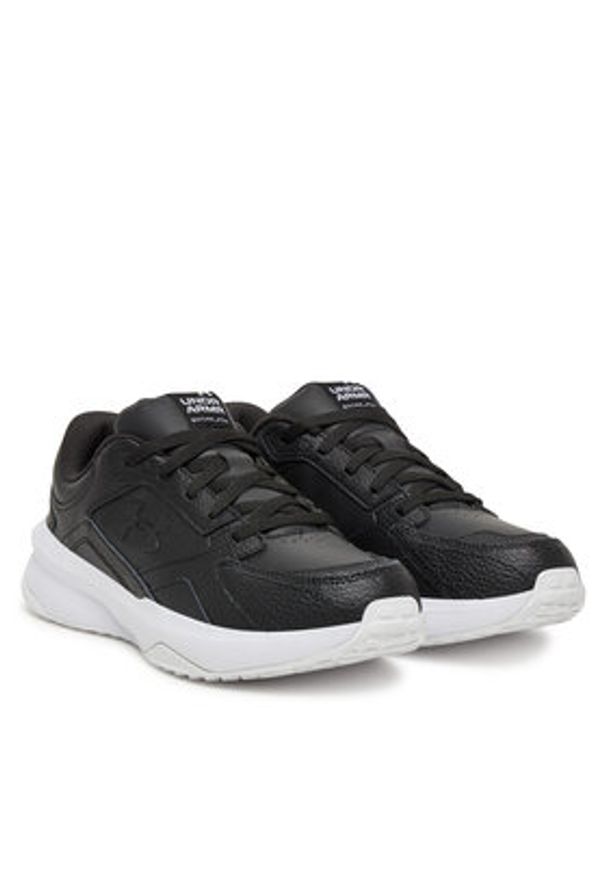 Under Armour Buty na siłownię Ua Edge Lthr 3028375 Czarny. Kolor: czarny. Materiał: skóra. Sport: fitness