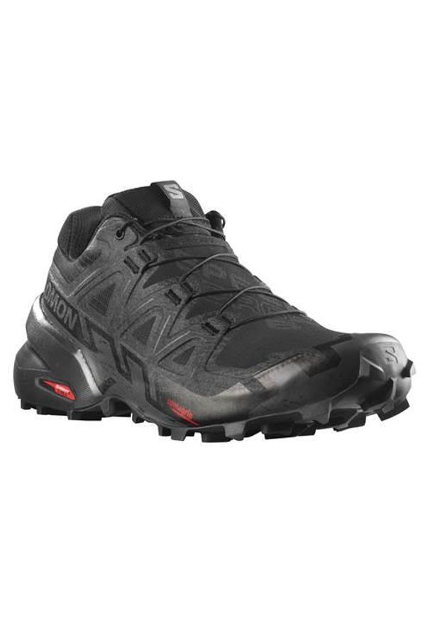 salomon - Buty do biegania damskie Salomon Speedcross 6. Kolor: czarny. Materiał: syntetyk, materiał. Szerokość cholewki: normalna. Model: Salomon Speedcross. Sport: bieganie