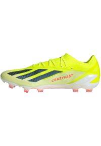 Adidas - Buty piłkarskie adidas X Crazyfast Elite Ag M ID6027 żółte. Zapięcie: sznurówki. Kolor: żółty. Szerokość cholewki: normalna. Sport: piłka nożna #3