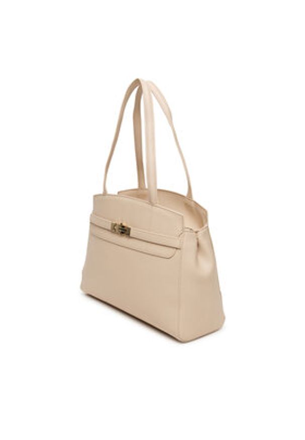 VALENTINO - Valentino Torebka Fae Re VBS9AD01 Écru. Kolor: kremowy. Materiał: skórzane