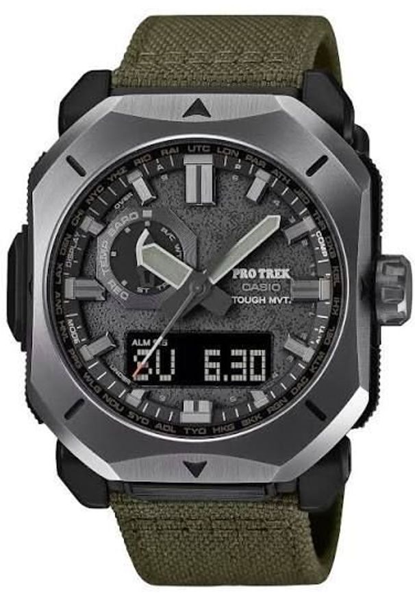 Zegarek Casio Zegarek Męski Casio Pro Trek Solar Bluetooth (PRW-6900YB-3)