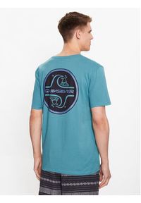 Quiksilver T-Shirt Core Bubble EQYZT07232 Niebieski Regular Fit. Kolor: niebieski. Materiał: bawełna #5