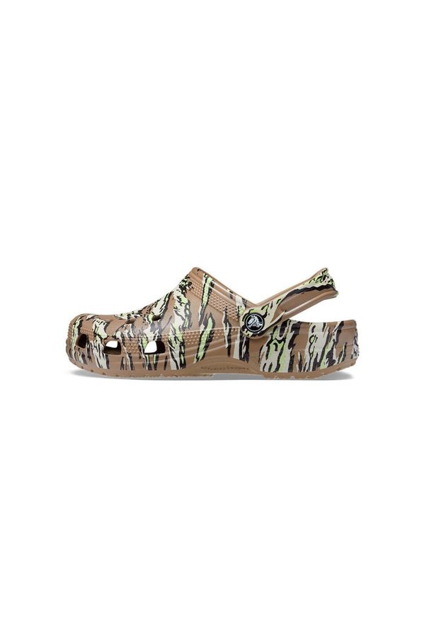 Buty do chodzenia męskie Crocs Classic Printed Camo. Kolor: zielony. Materiał: syntetyk, materiał. Styl: sportowy