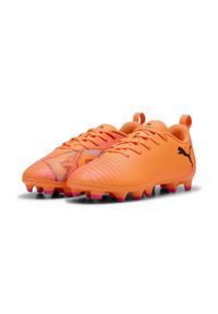 Puma - Młodzieżowe buty piłkarskie FUTURE 8 PLAY FG/AG PUMA. Kolor: żółty, wielokolorowy, czarny, pomarańczowy, różowy. Sport: piłka nożna