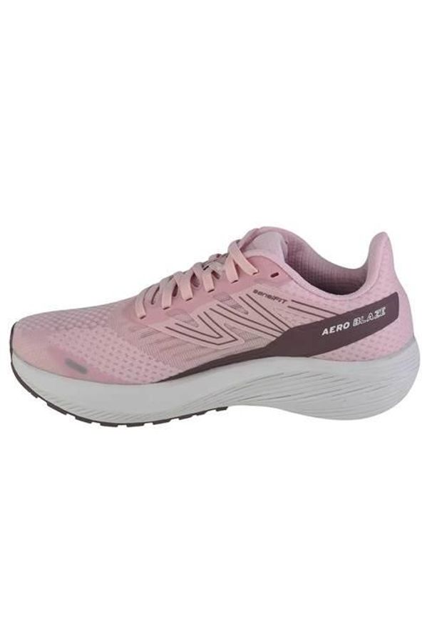 salomon - Buty do biegania damskie Salomon Aero Blaze W. Kolor: wielokolorowy, różowy. Materiał: materiał, syntetyk, tkanina. Szerokość cholewki: normalna